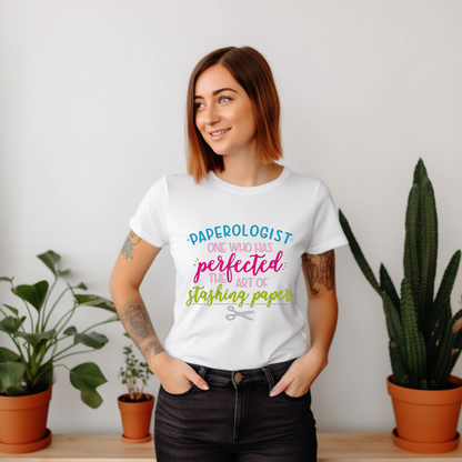 Paperologist Definition T-Shirt - Funny Paper Crafting Tee