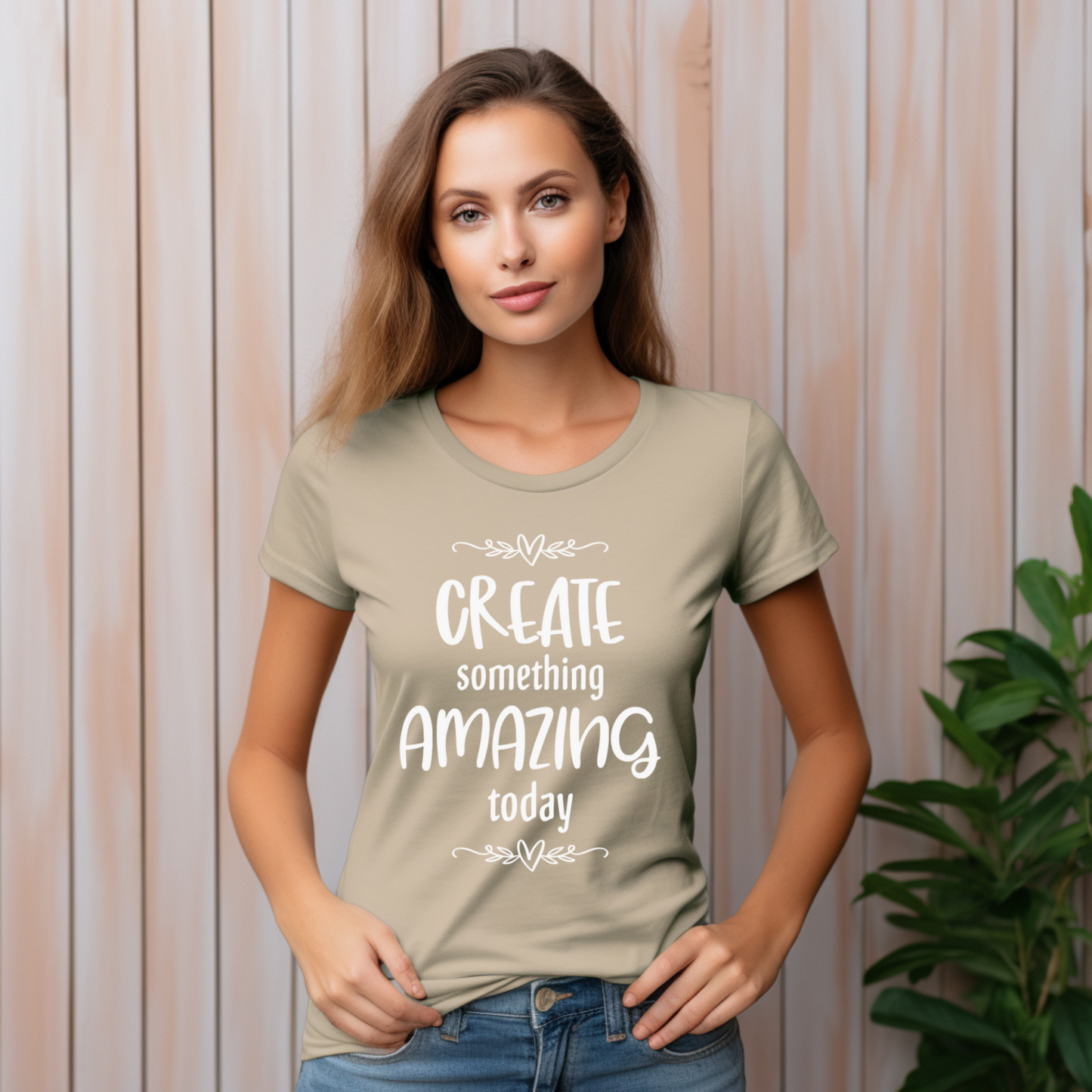 Create Something Amazing Today Inspirational Crafting T-Shirt