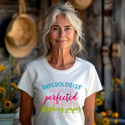 Paperologist Definition T-Shirt - Funny Paper Crafting Tee